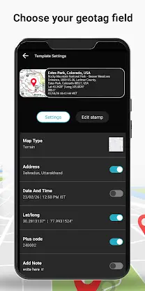 GeoTag Camera – GPS Map Stamp screenshot 3