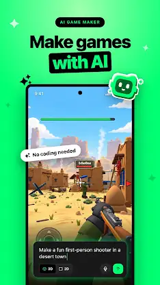 Flikk: Play & Make AI Games screenshot 1