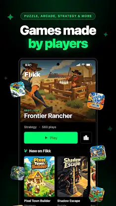 Flikk: Play & Make AI Games screenshot 4