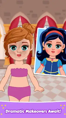 Chibi Doll Dress Up Makeup screenshot 3