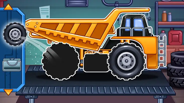 Construction Truck Kids Games screenshot 3