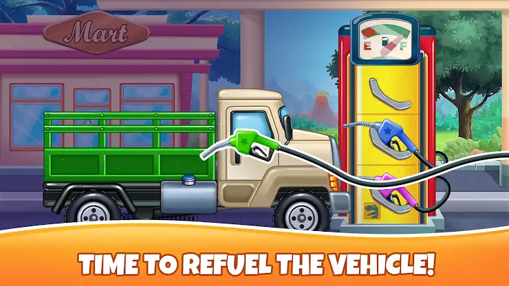 Trucks and Dinosaurs for Kids screenshot 2