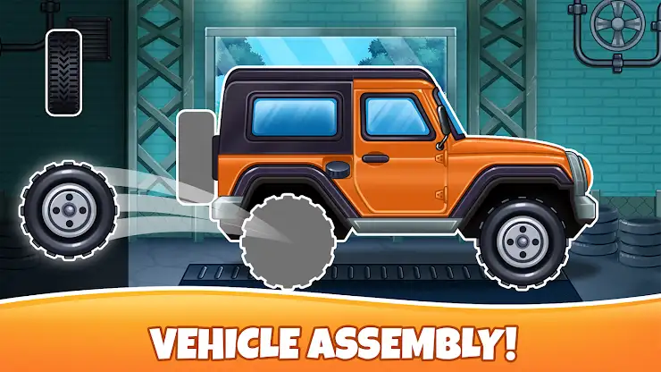 Trucks and Dinosaurs for Kids screenshot 1