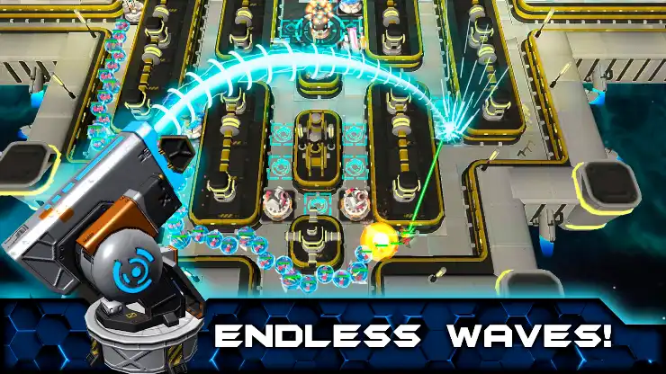Sci-Fi Tower Defense Module TD screenshot 1