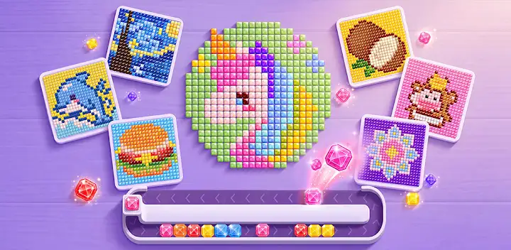 Pixel Bead Loop — Android game banner