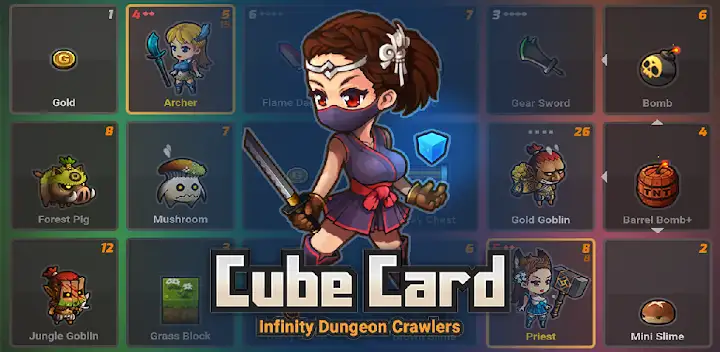 Cube Card — Android game banner