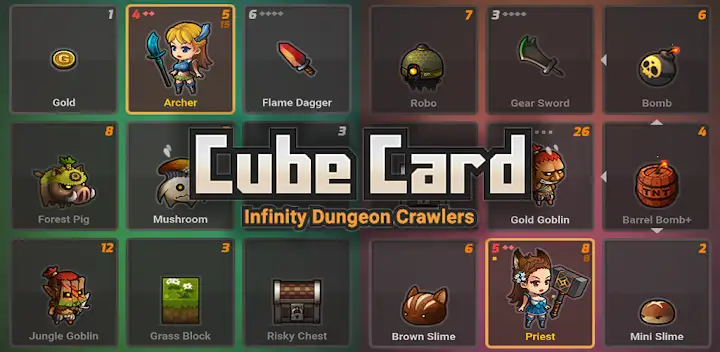 Cube Card Lite — Android game banner