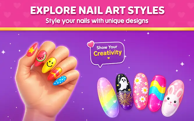 Nails Salon Games 2 - Nail Art screenshot 3