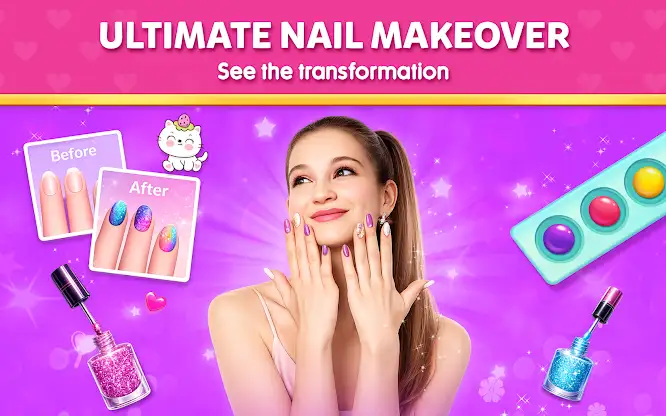 Nails Salon Games 2 - Nail Art screenshot 1