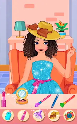 Girls Hair Salon Kids Game 2-6 screenshot 4