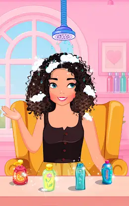 Girls Hair Salon Kids Game 2-6 screenshot 3