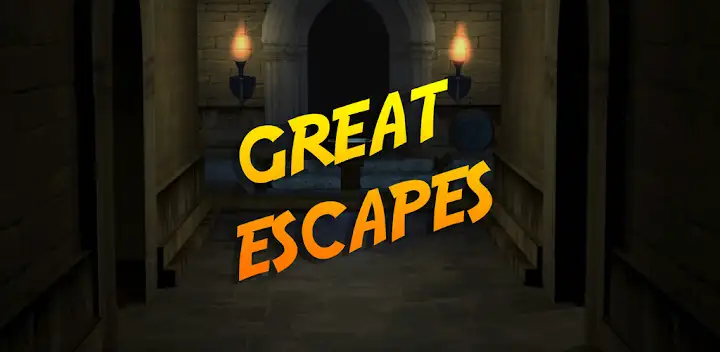 Great Escapes - Room Escapes — Android game banner