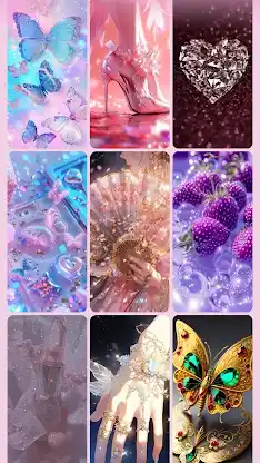 Glitter Wallpapers For Girls screenshot 4