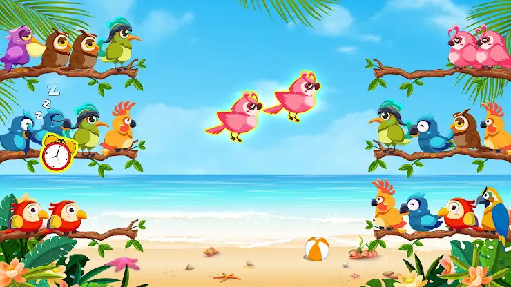 Bird Sort: Color Puzzle Game screenshot 3