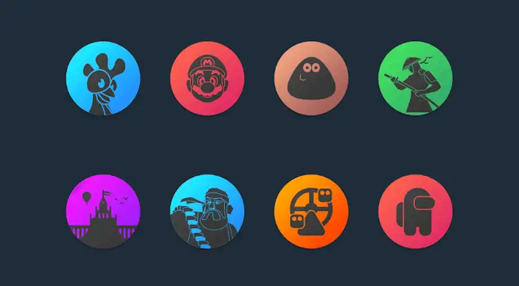 CircleDient Icon Pack Gradient screenshot 1