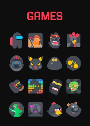 Asphalt - Dark Icon Pack screenshot 4