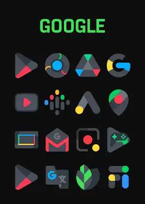 Asphalt - Dark Icon Pack screenshot 1