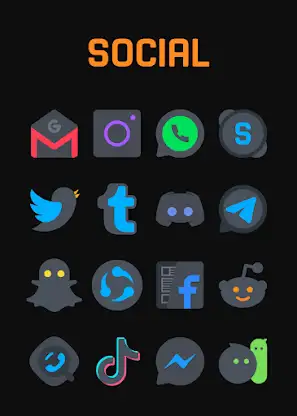 Asphalt - Dark Icon Pack screenshot 5