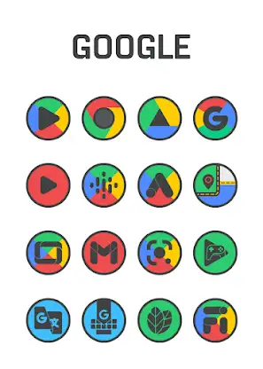 Circle Dark - Icon Pack screenshot 4