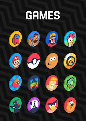 Circle 3D - Icon Pack screenshot 4