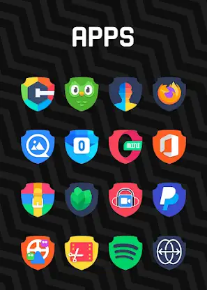 Shield - Icon Pack screenshot 3