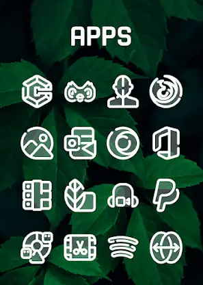 Clear Line - White Icon Pack screenshot 3