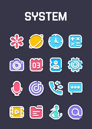 PasteLina - Icon Pack screenshot 2