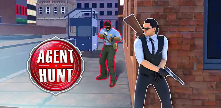 Agent Hunt – Hitman Shooter — Android game banner