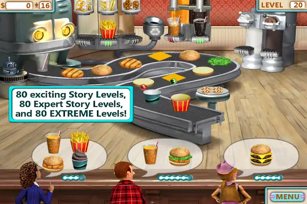 Burger Shop Deluxe screenshot 1