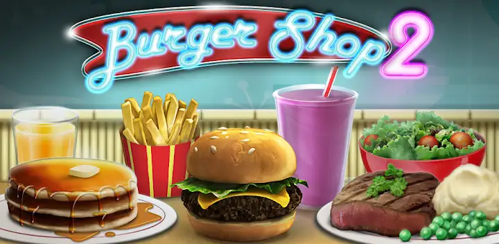 Burger Shop 2 Deluxe — Android game banner