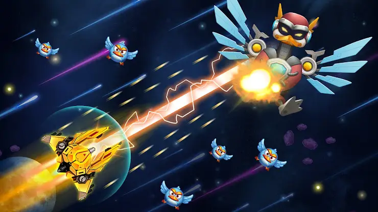 Chicken Attack: Galaxy Shooter screenshot 8