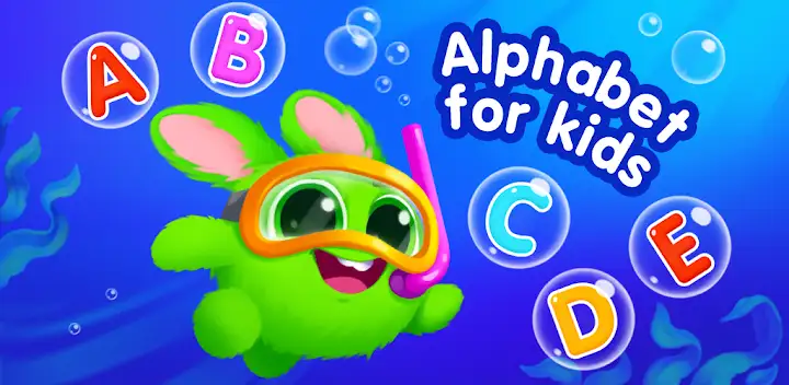 Alphabet! ABC toddler learning — Android game banner