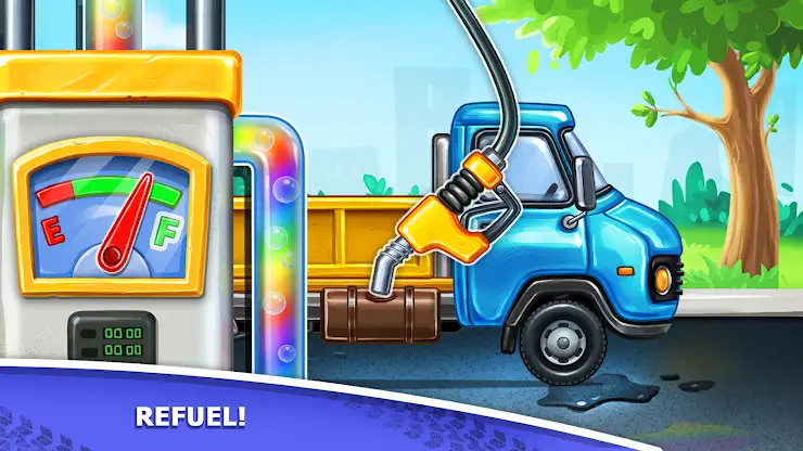 Kids truck games Build a house screenshot 3