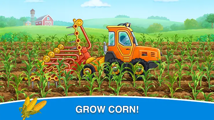 Corn Harvest Baby Farming Game screenshot 3