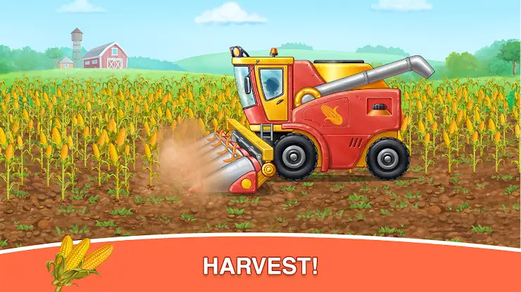 Corn Harvest Baby Farming Game screenshot 4