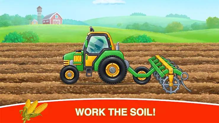 Corn Harvest Baby Farming Game screenshot 2