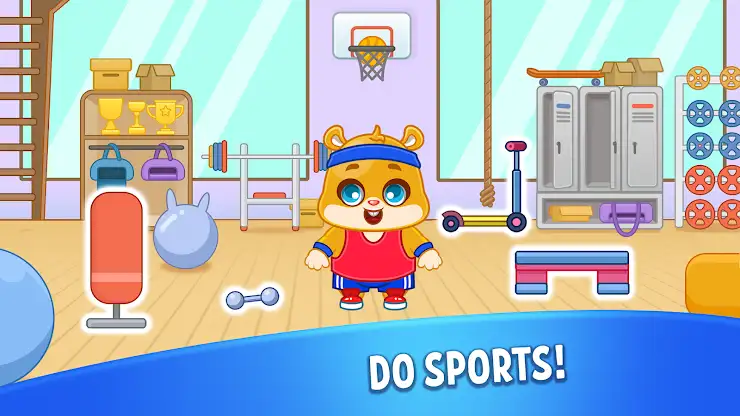 Hamster House: Kids Mini Games screenshot 4