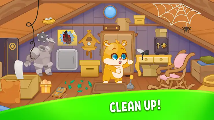 Hamster House: Kids Mini Games screenshot 5