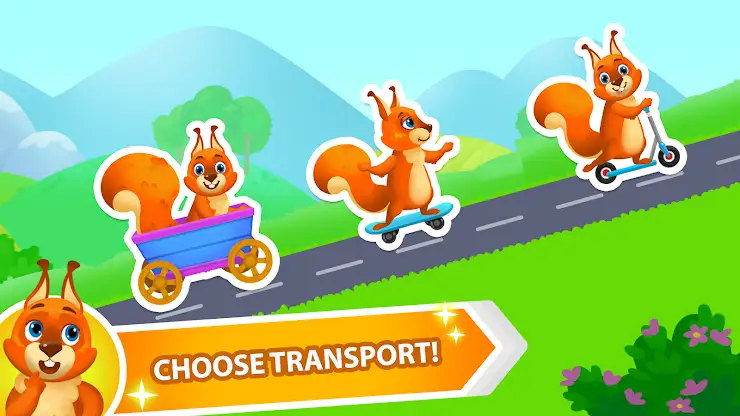 Racing Games: Kids Numbers Run screenshot 2