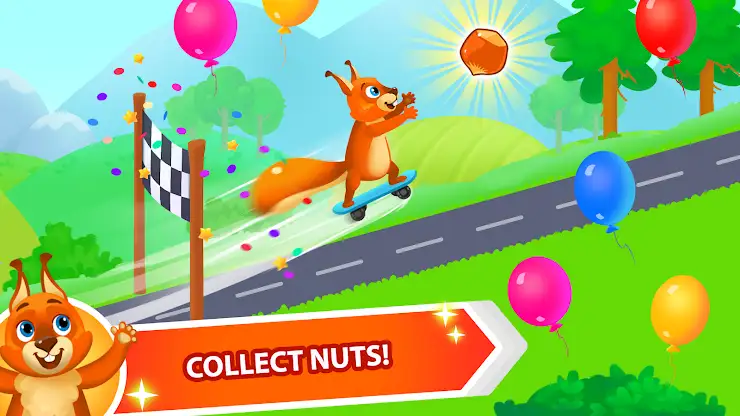Racing Games: Kids Numbers Run screenshot 4