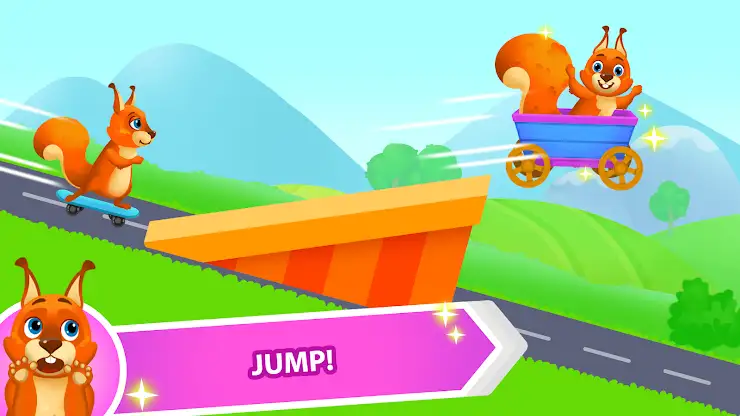 Racing Games: Kids Numbers Run screenshot 3