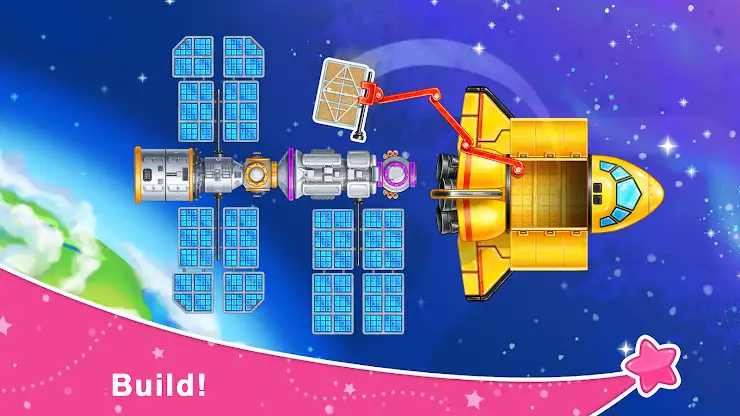 Rocket 4 space games Spaceship screenshot 3