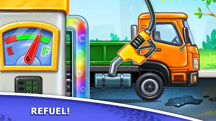Truck games - build a house screenshot 2