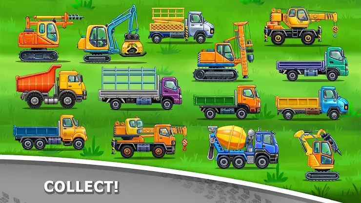 Truck games - build a house screenshot 7