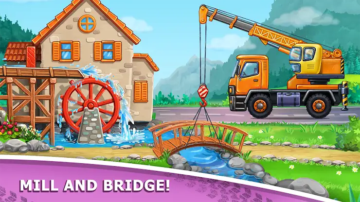 Truck games - build a house screenshot 6
