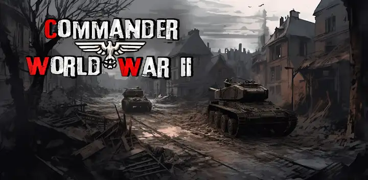 Commander: World War 2 — Android game banner