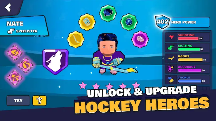 Pocket Hockey Stars screenshot 2