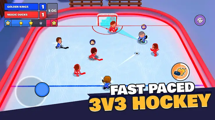 Pocket Hockey Stars screenshot 1