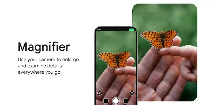 Magnifier — Android app banner