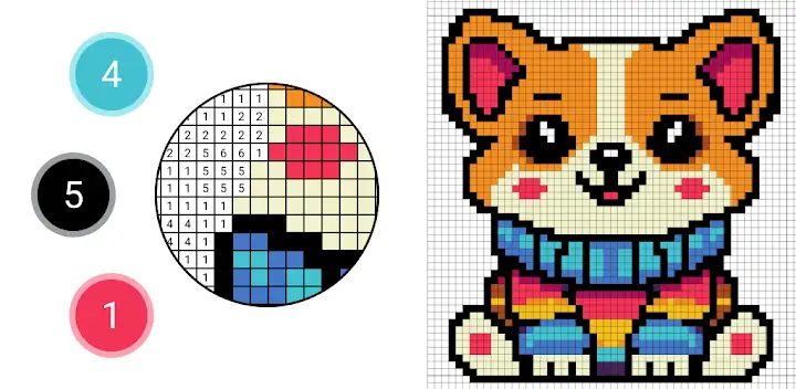 Coloria - Color by Number — Android game banner